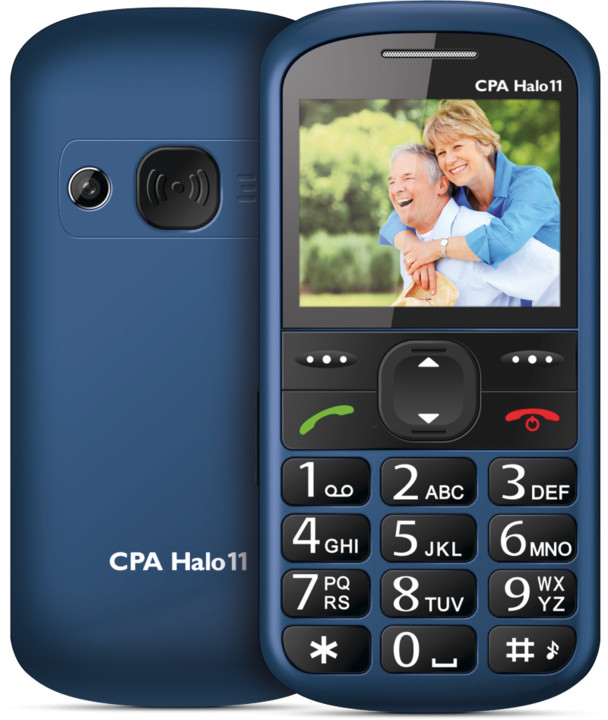 Telefon CPA HALO 11, i kaltër