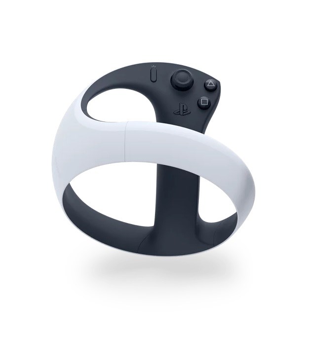 Set PlayStation VR2 dhe Horizon Call of the Mountain, i bardhë