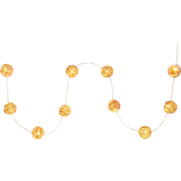 Drita festive me bateri Retlux RXL 237, 10 x LED, e bardhë e ngrohtë