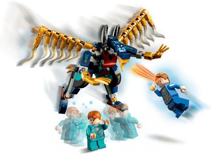 Set lodër LEGO® Marvel Super Heroes 76145 Eternal Air Attack, 133 pjesë