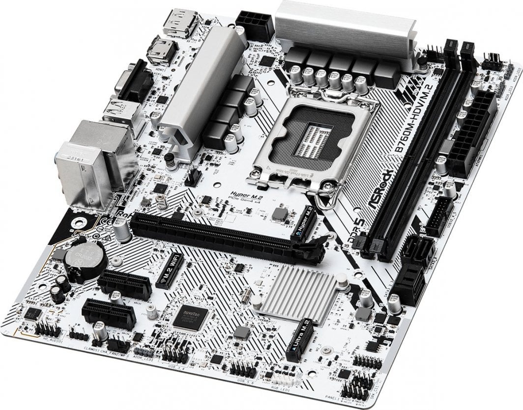 Pllakë amë ASRock B760M-HDV/M.2, Intel B760, Micro ATX