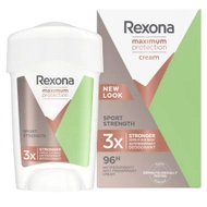 Deodorant Rexona Cream Maximum Protection Sport Strength, 45 ml Deodorant Rexona Cream Maximum Protection Sport Strength, 45 ml
