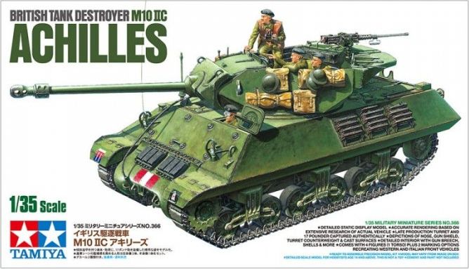Tank lodër për fëmijë Tamiya Tank Destroyer M10 II C SP Achilles