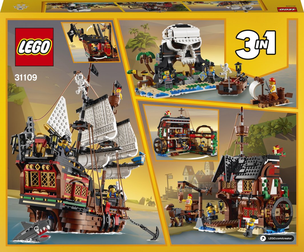 Set LEGO Creator Pirate Ship (31109)