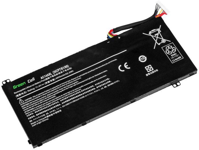 Bateri Green Cell AC14A8L për Acer Aspire Nitro V15, VN7-571G, VN7-572G, VN7-591G, VN7-592G dhe V17, VN7-791G, VN7-792G (AC54), 3800mAh, 11.4V