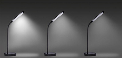 Llamp e tavolinës Solight LED, 4W, 4500K, e zezë