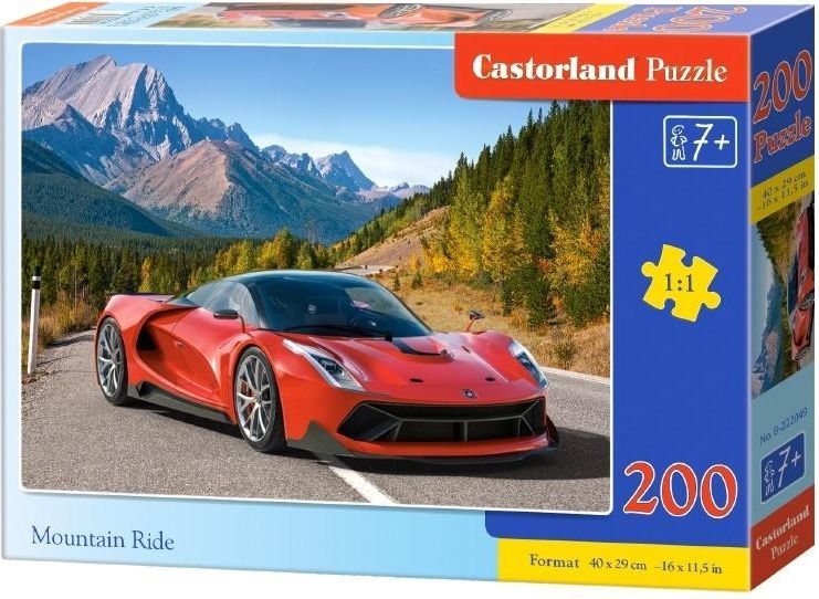 Castorland Mountain Ride Сложувалка, 200 Парчиња
