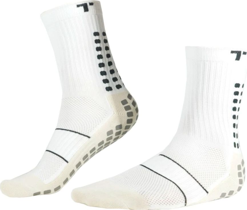 Çorape futbolli Trusox, 44-46.5, të bardha