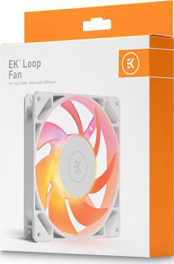 Ладилник EKWB EK-Loop FPT 140 D-RGB, 140 мм, бел