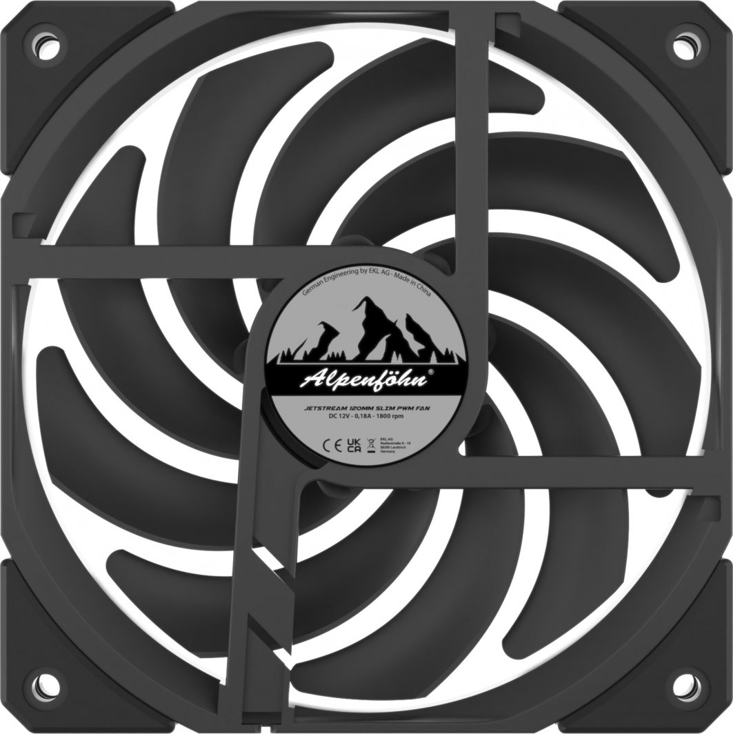 Ftohës Alpenfohn 120 JetStream Slim, 120 mm
