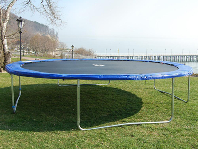 Jakë mbrojtëse për trampolinë Neo-Sport, 252 cm, e kaltër