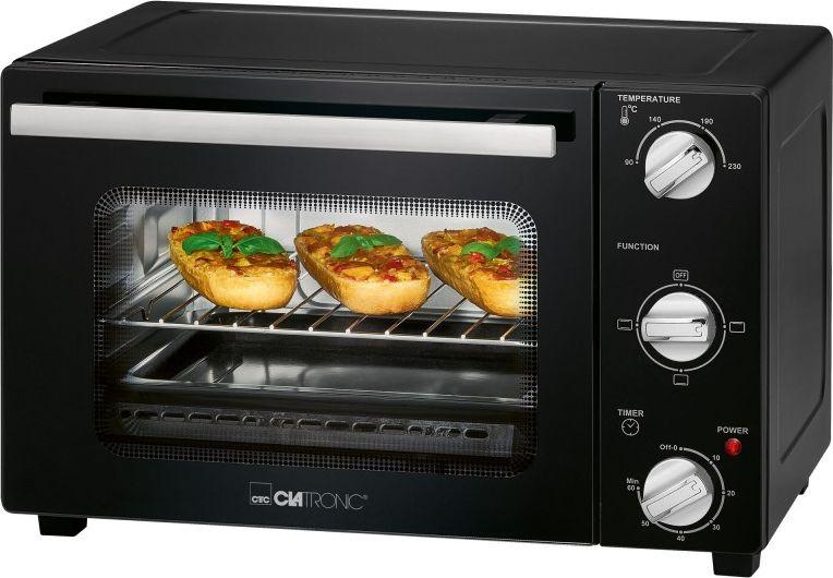 Clatronic MBG 3726 Мини Конвекциска Печка, 20 L, Црна