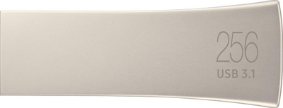 USB pendrive Samsung BAR Plus 2020 256GB USB 3.1 (MUF-256BE3/APC), e argjendtë