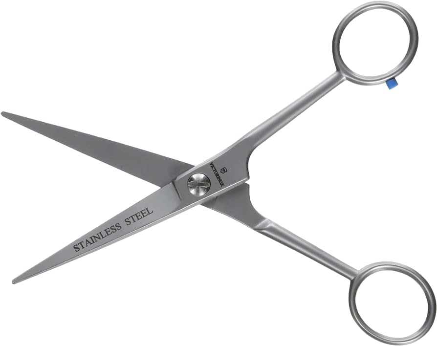 Gërshërë për berber Victorinox, 15 cm, argjend