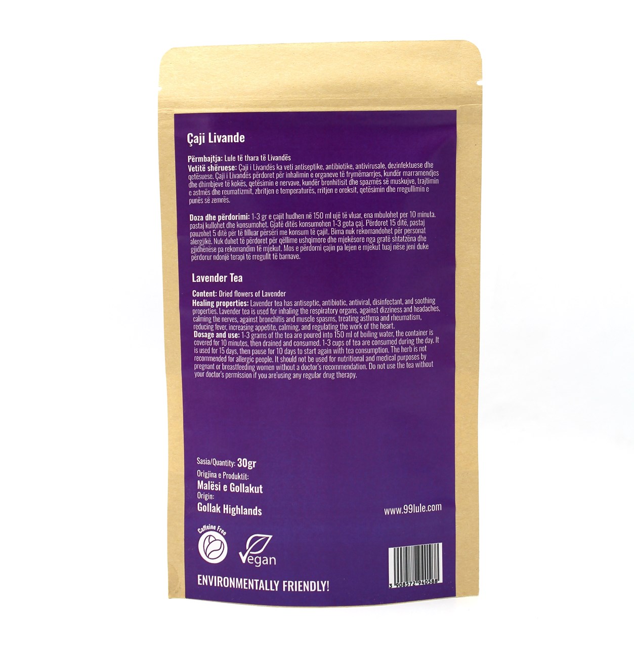 Çaj livande natyral 99 LULE, 30 gr
