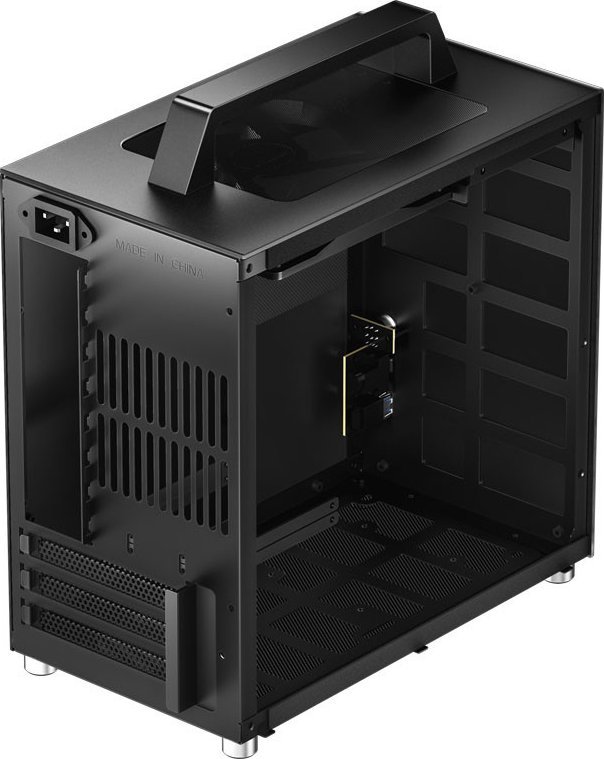 Kasë Jonsbo T8 Plus RGB, e zezë, Mini Tower