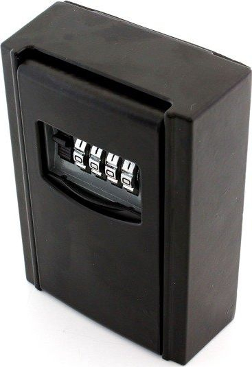 Kasafortë çelësash Apte, e zezë