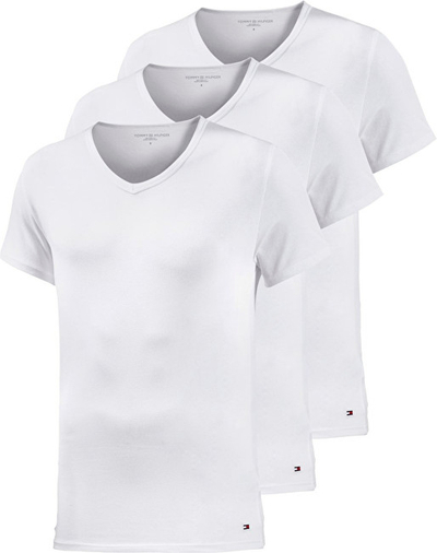 Maicë për meshkuj Tommy Hilfiger Premium Essentials, 3 copë, të bardha, L