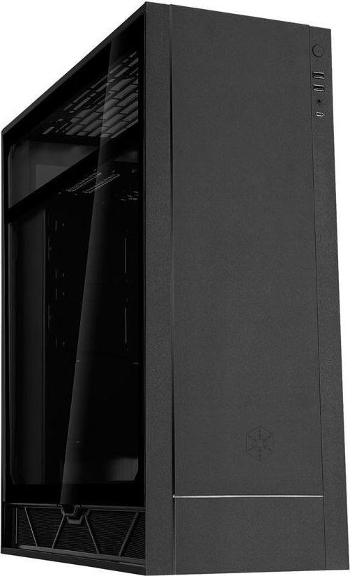 Kasë SilverStone Alta F1, e zezë, Midi Tower
