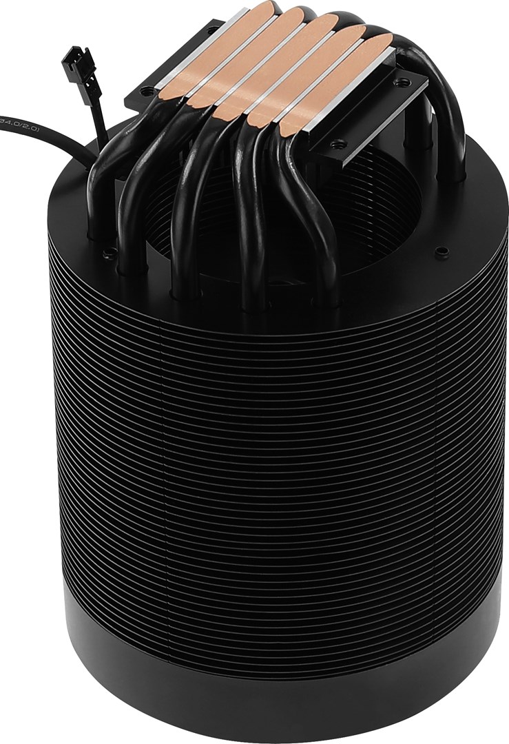 Ftohës Aerocool Mirage 5, 6 cm, i zi