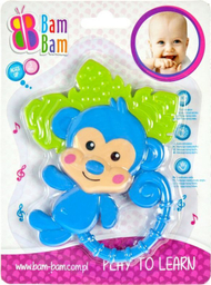 Dhëmbëzues BamBam: Rattle Monkey 5902012788950