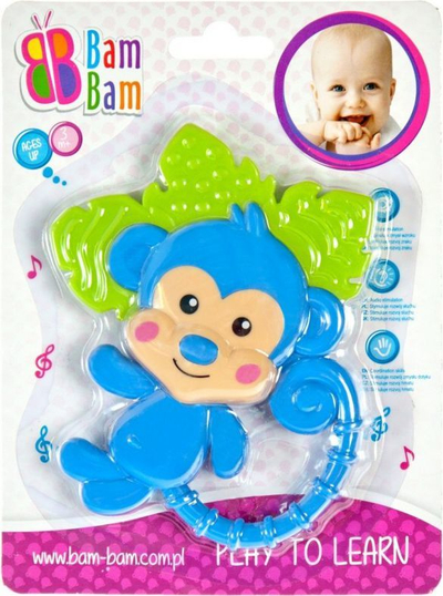 Dhëmbëzues BamBam: Rattle Monkey 5902012788950