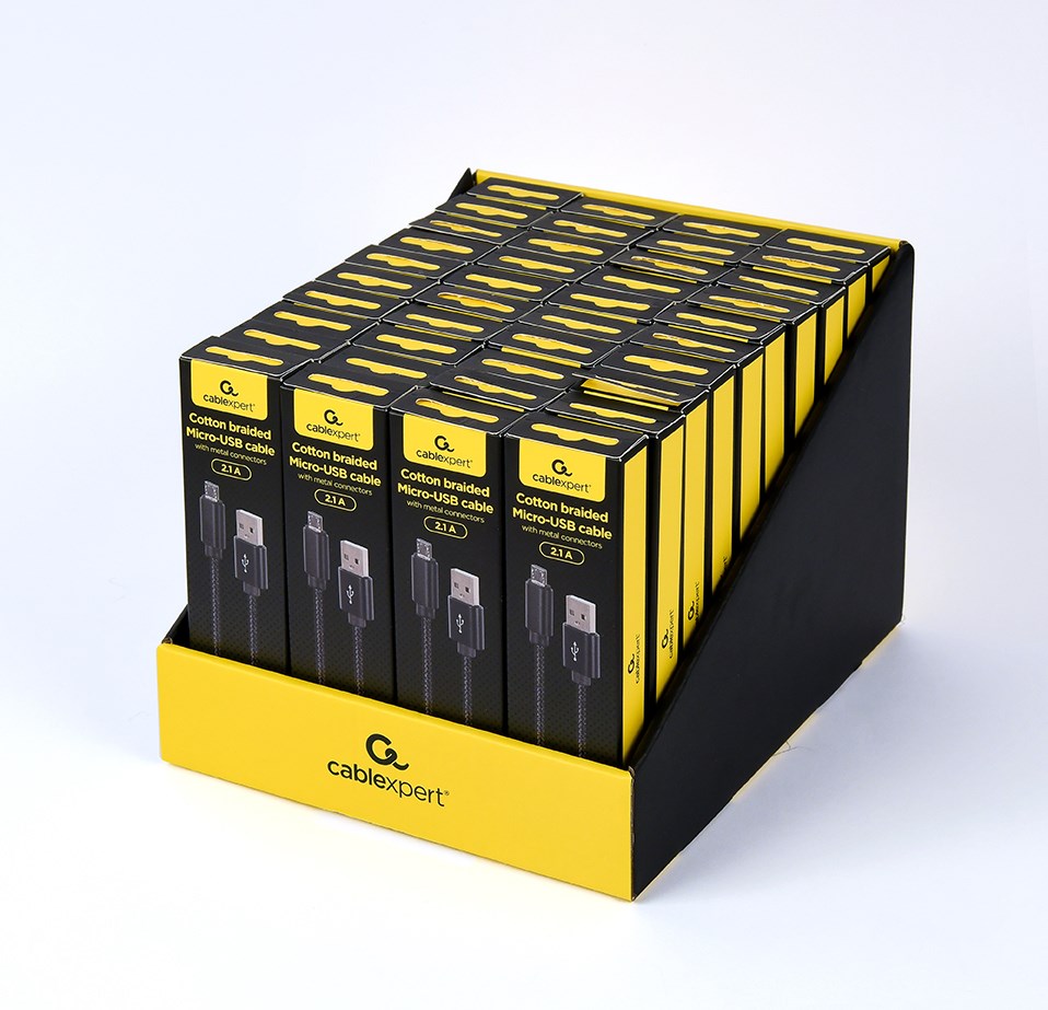 Кабел Gembird, USB A/Micro USB, 1.8 m