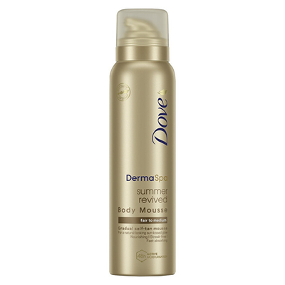 Shkumë për vetë nxirje të trupit Dove Derma Spa Summer Revived Fair to Medium, 150 ml