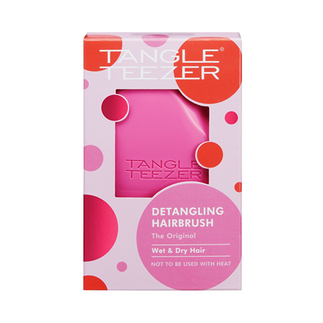 Furçë për flokë profesionale për flokë Tangle Teezer Original Christmas Lollipop, rozë