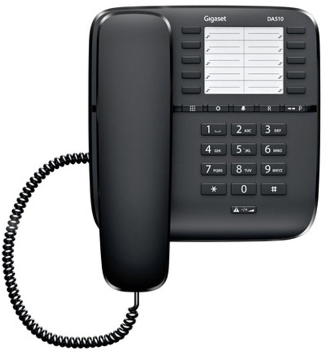 Telefon me kabllo Gigaset DA510, i zi