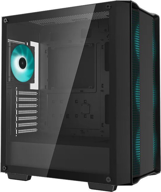 Kasë Deepcool CC560 V2, e zezë, Midi Tower