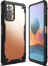 Mbrojtëse Ringke Fusion X për Xiaomi Redmi Note 10 Pro, e zezë Mbrojtëse Ringke Fusion X për Xiaomi Redmi Note 10 Pro, e zezë