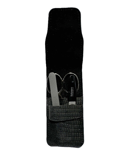 Set për manikyr DuKaS PL 1774CNI, gërshërë për thonj + pincetë çeliku + limë për thonjë