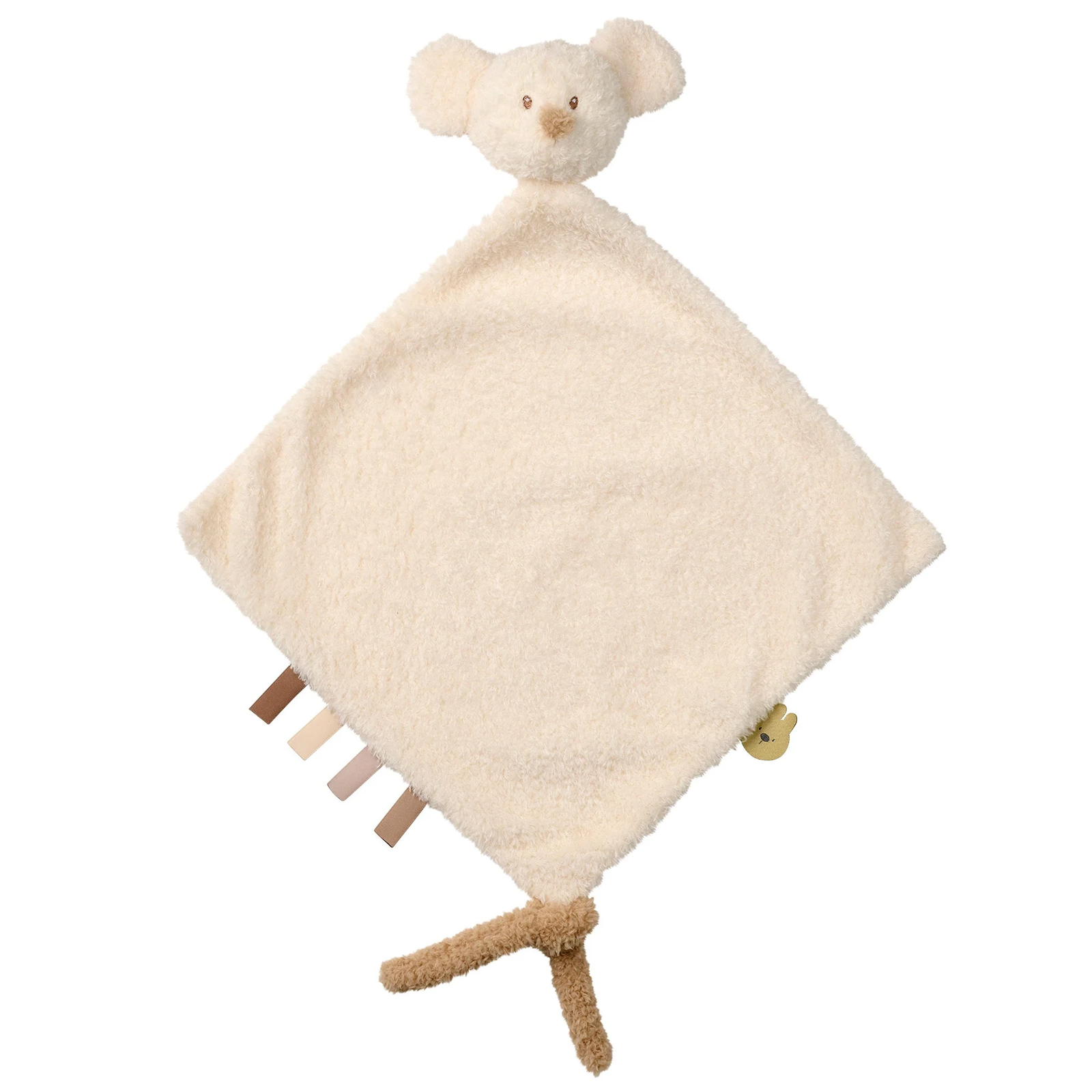 Mbajtse per meme Doudou Mouse TEDDY- 35 cm - Teddy Ecru