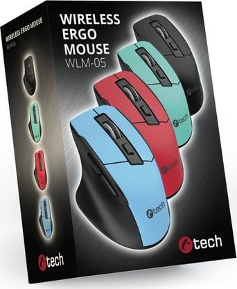 Maus C-Tech Ergo WLM-05, 1600DPI, i kaltër