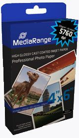 Letra fotografike për printim MediaRange (MRINK104), A6