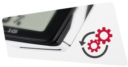 Cyclocomputer Sigma Pure GPS Smart NFC, e zezë