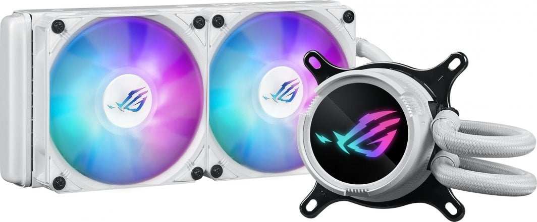 Ftohës Asus ROG Strix LC III 240 ARGB (90RC00S2-M0UAY0), i bardhë Ftohës Asus ROG Strix LC III 240 ARGB (90RC00S2-M0UAY0), i bardhë