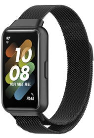 Rrip milanez 4wrist për Huawei Watch Band 7, i zi Rrip milanez 4wrist për Huawei Watch Band 7, i zi
