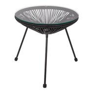 Komodinë anësore ALLEGRA (HM5874.01), zezë