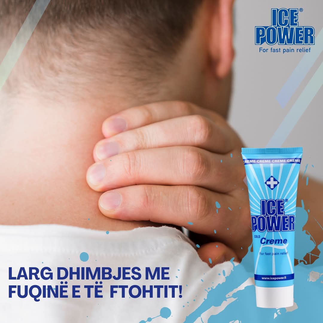Ice Power Cold Creme, Sensitive 60 g - Krem i ftohtë mentoli,
