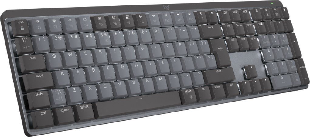 Tastierë wireless Logitech MX Mechanical Wireless, US, grafit