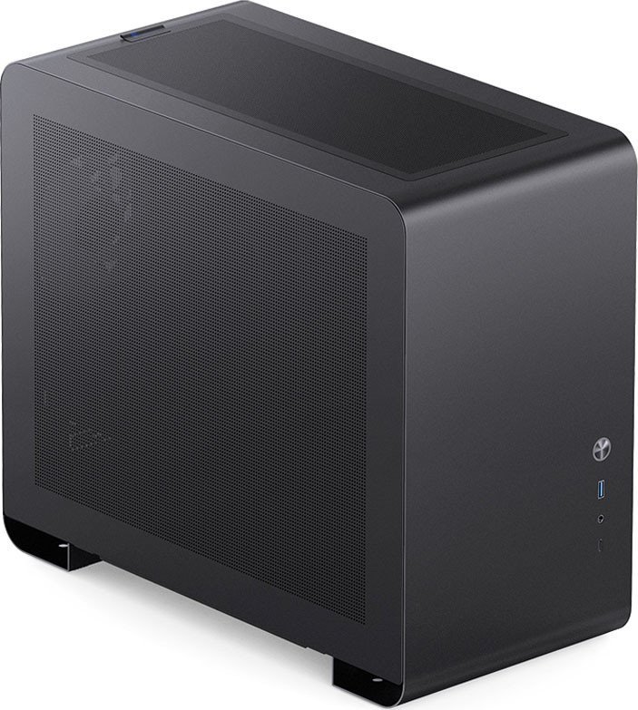Куќиште за компјутер Jonsbo U4 Mini Mesh, Црна, Mini Tower
