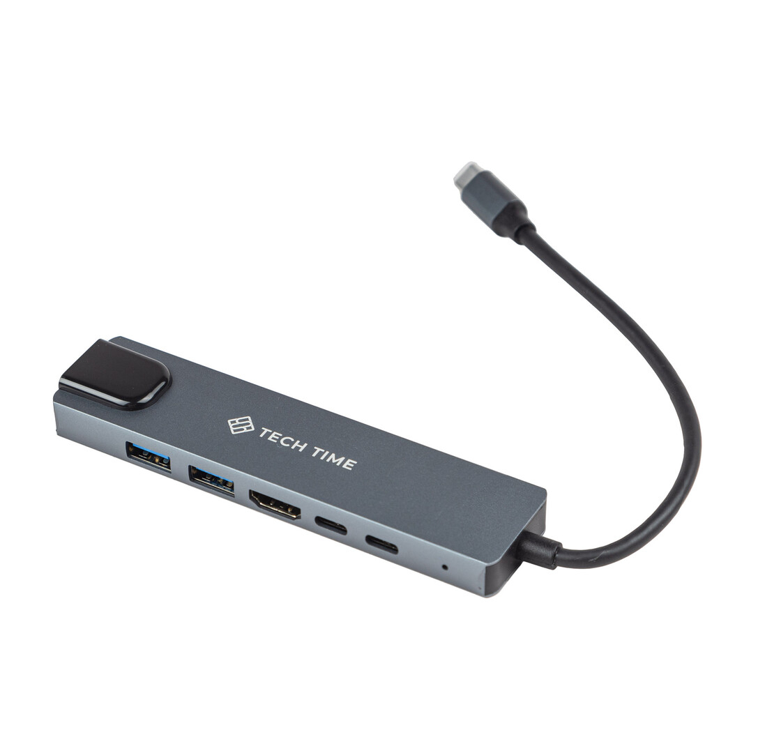 TYPE-C TO HDMI 6IN1 - Tech Time TT24003