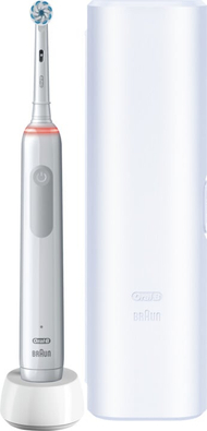 Furçë për dhëmbë Oral-B PRO 3 3500 Sensitive Clean White + këllëf udhëtimi