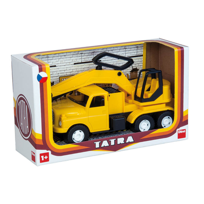 Kamion eskavator Dino Tatra 148, i verdhë, 30 cm