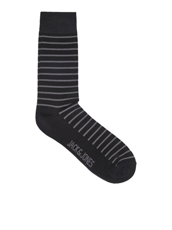 Set çorape Jack&Jones JACBLACKTONES, kaltër/hirtë/zezë, 5 palë