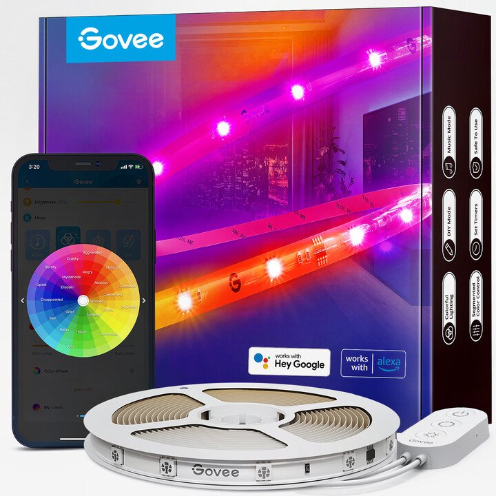 Shirit drite Govee WiFi Smart PRO LED RGBIC, 5m