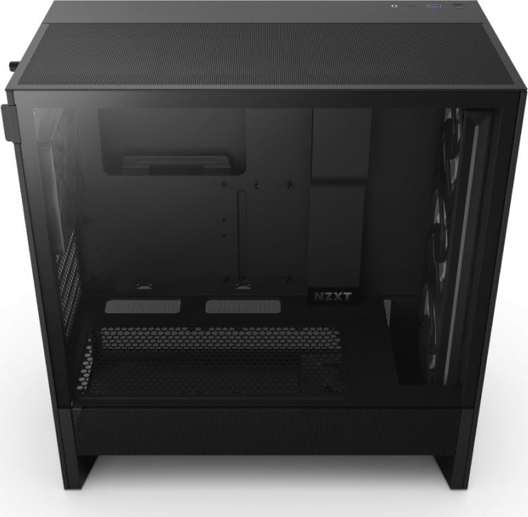 NZXT H5 Flow RGB Mid Tower PC Куќиште, Црно
