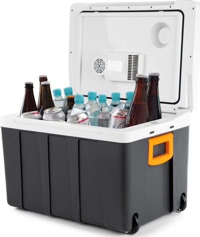 Frigorifer & ngrohës portativ Peme Ice-on XL, 50L, grafit/ portokalli
